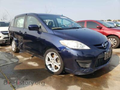 2010 Mazda 5, blue — VIN JM1CR2WL3A0371753, Copart