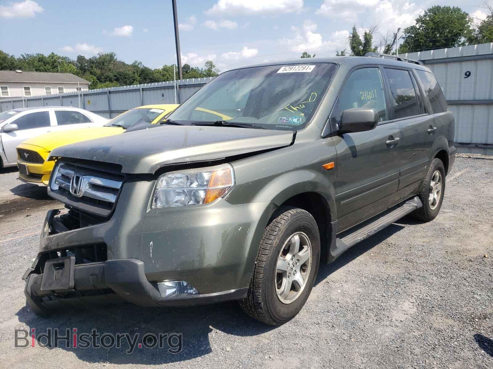 2006 HONDA PILOT - VIN: 5FNYF18496B026105 - Фото 2
