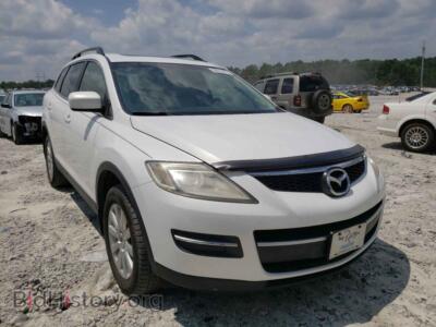 2009 Mazda CX-9, white — VIN JM3TB38A390174476, Copart