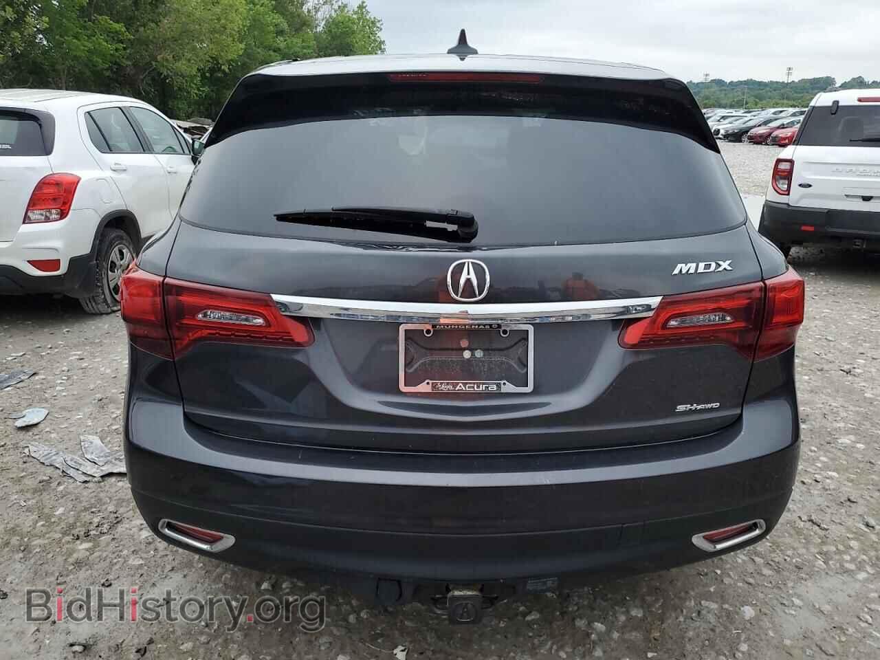 2014 ACURA MDX - VIN: 5FRYD4H21EB006644 - Фото 6