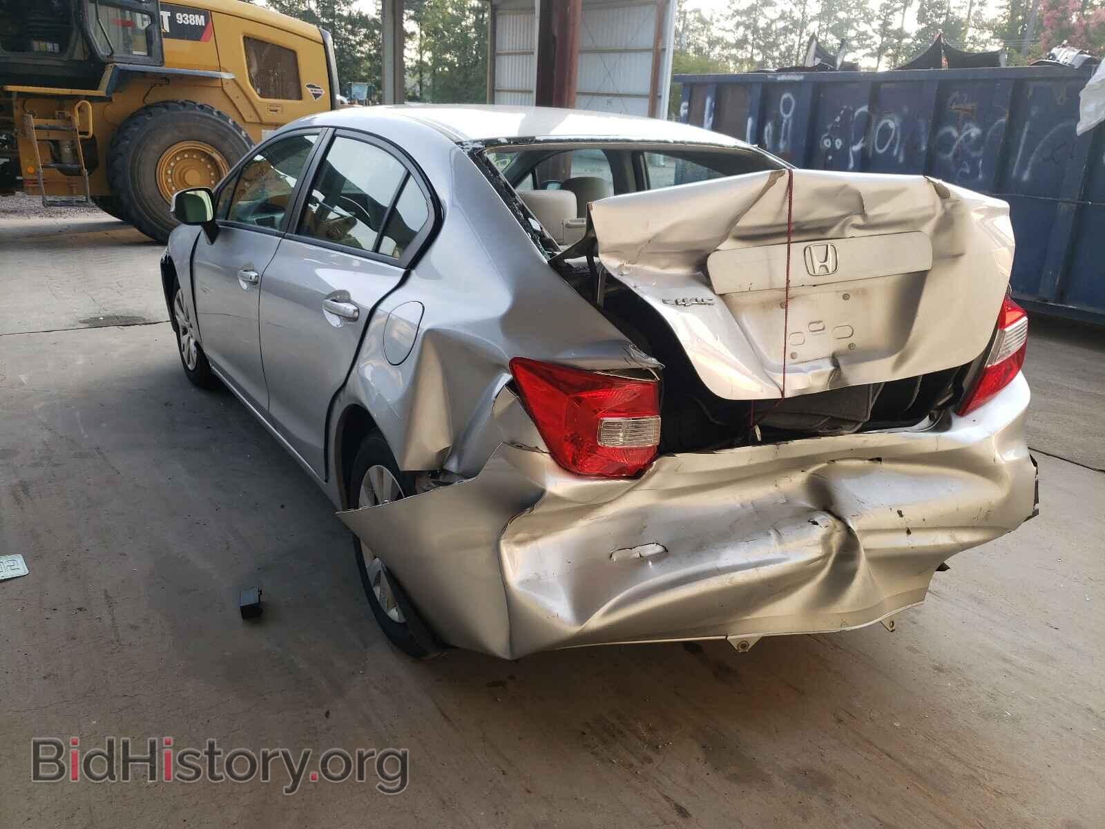 2012 HONDA CIVIC - VIN: 19XFB2F57CE108324 - Фото 3