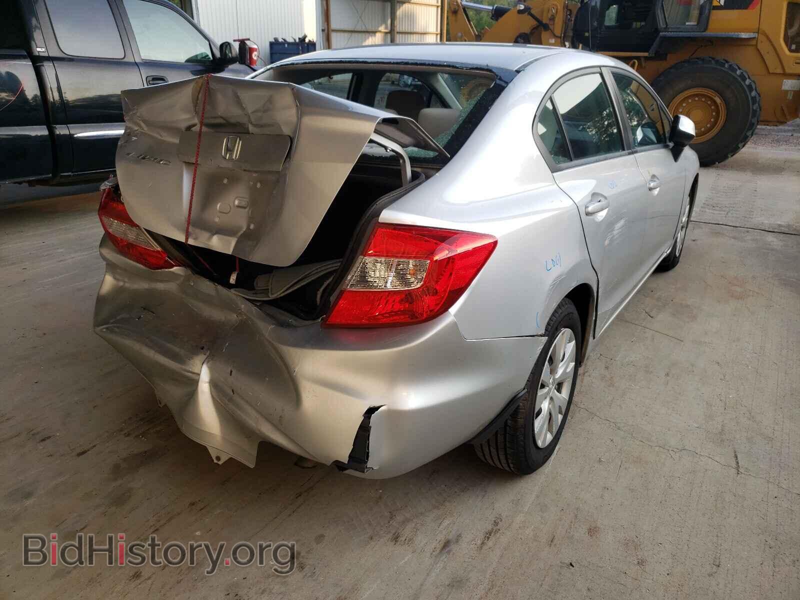 2012 HONDA CIVIC - VIN: 19XFB2F57CE108324 - Фото 4