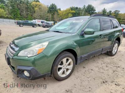 2014 Subaru OUTBACK 2.5I Premium, зеленый — VIN 4S4BRBCC4E3253176, Copart