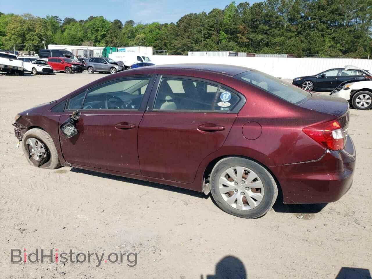 2012 HONDA CIVIC - VIN: 19XFB2F55CE385554 - Фото 2