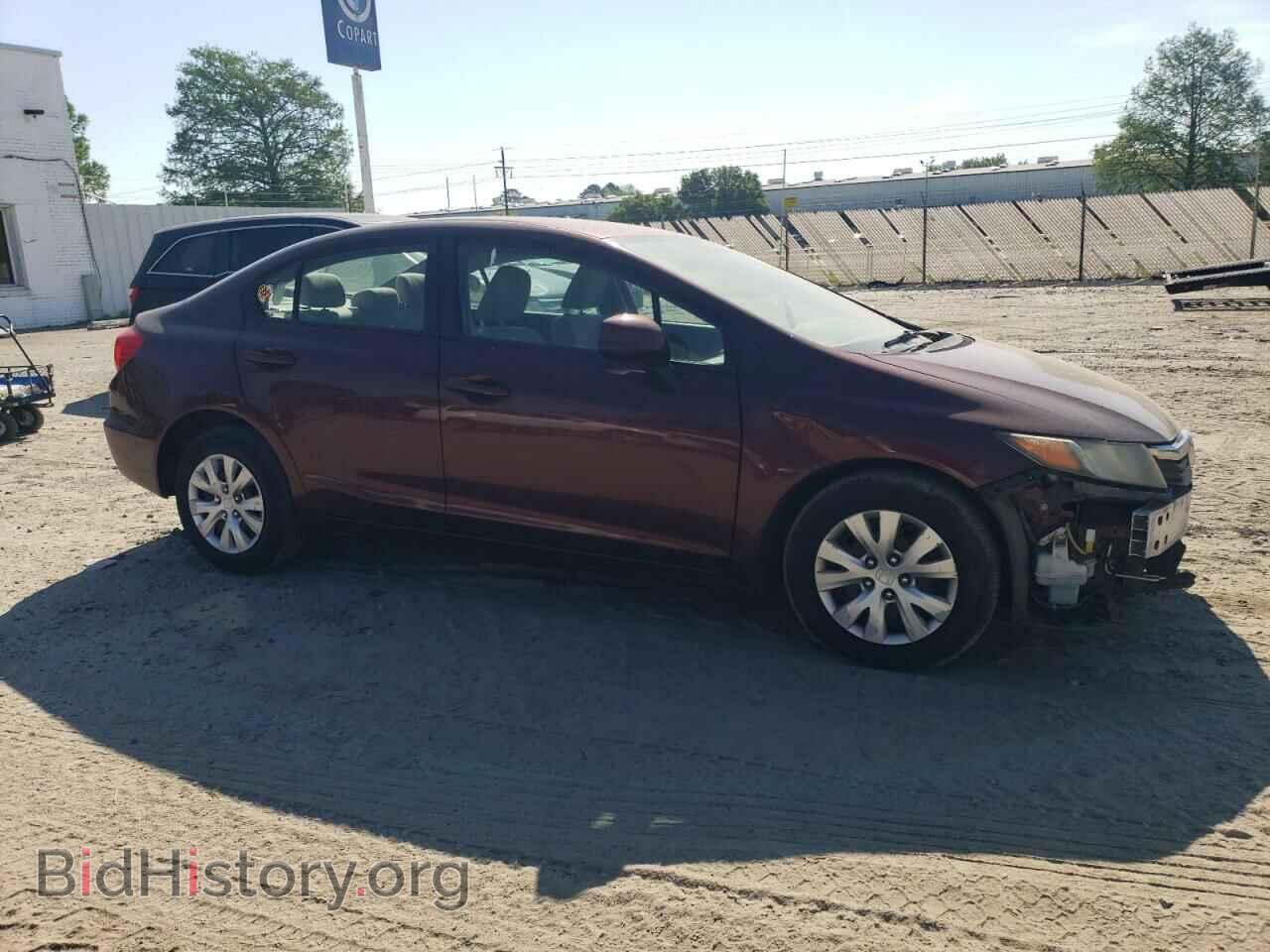 2012 HONDA CIVIC - VIN: 19XFB2F55CE385554 - Фото 4
