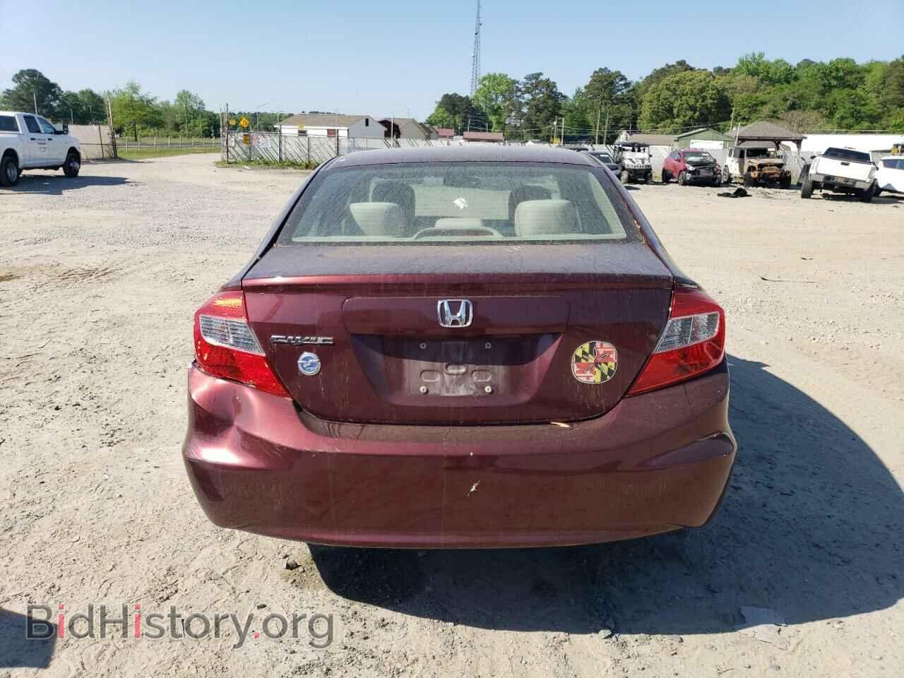 2012 HONDA CIVIC - VIN: 19XFB2F55CE385554 - Фото 6