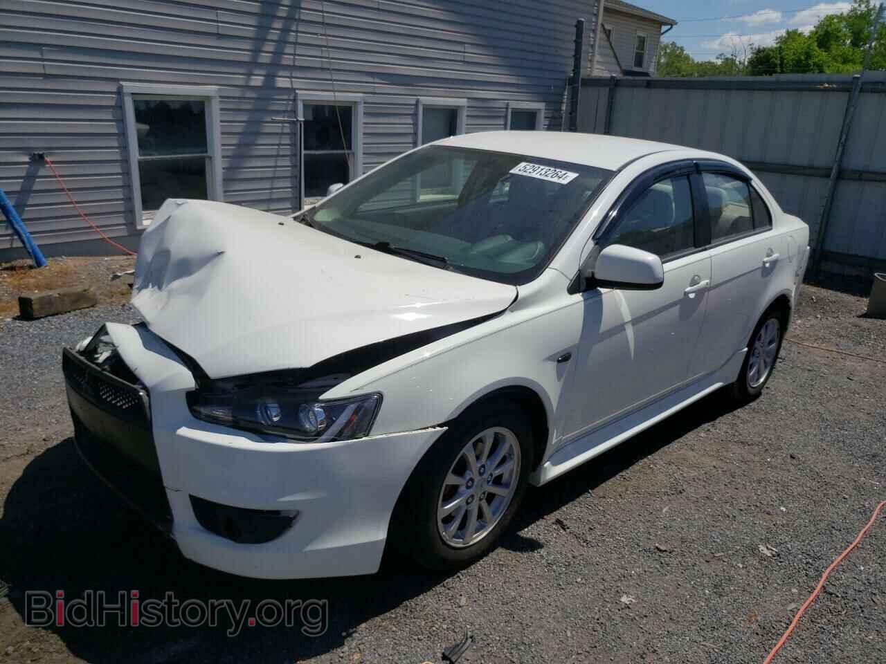 Photo JA32U2FUXCU017841 - MITSUBISHI LANCER 2012