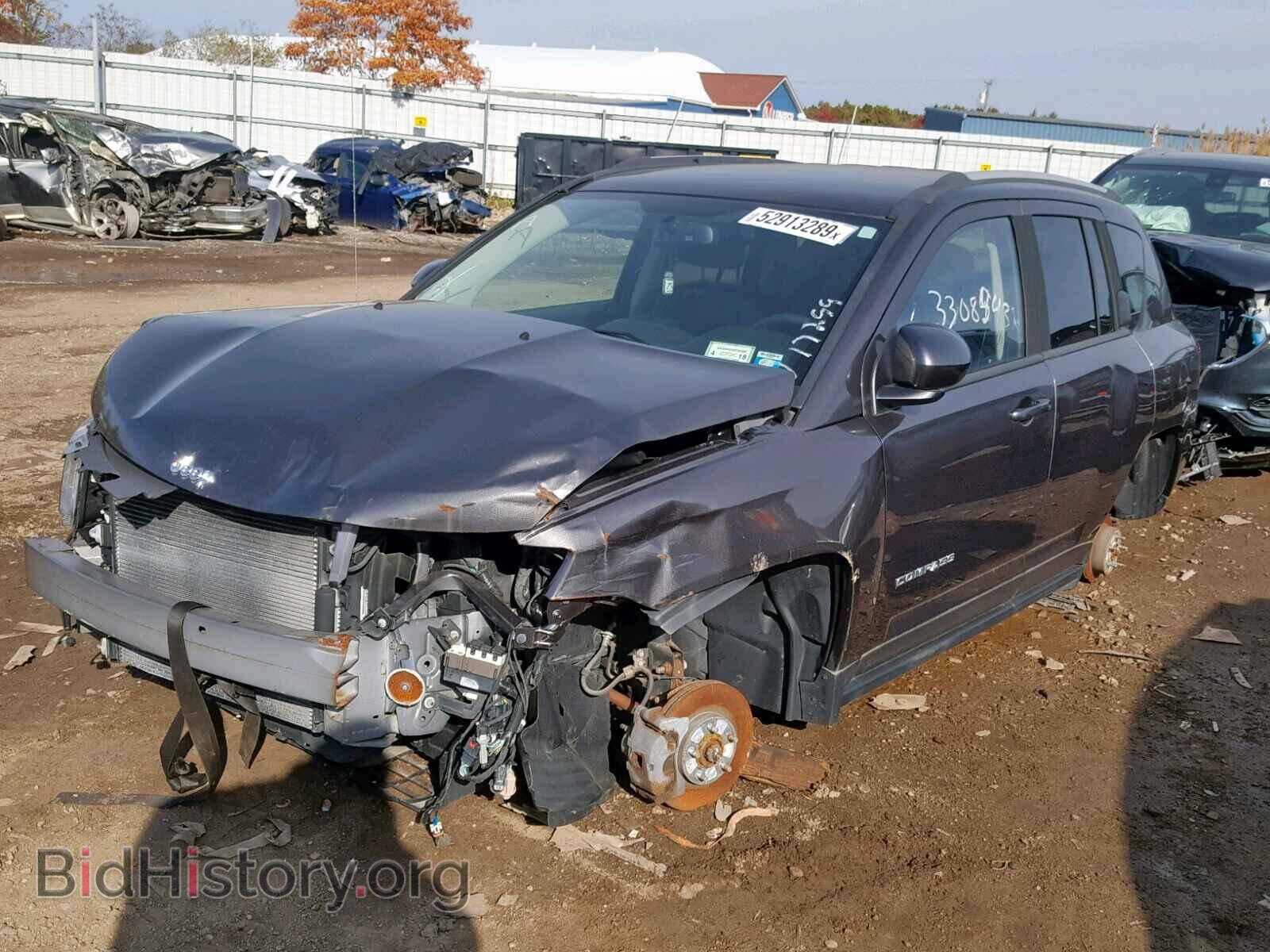 2016 JEEP COMPASS LA - VIN: 1C4NJDEB2GD752872 - Фото 2