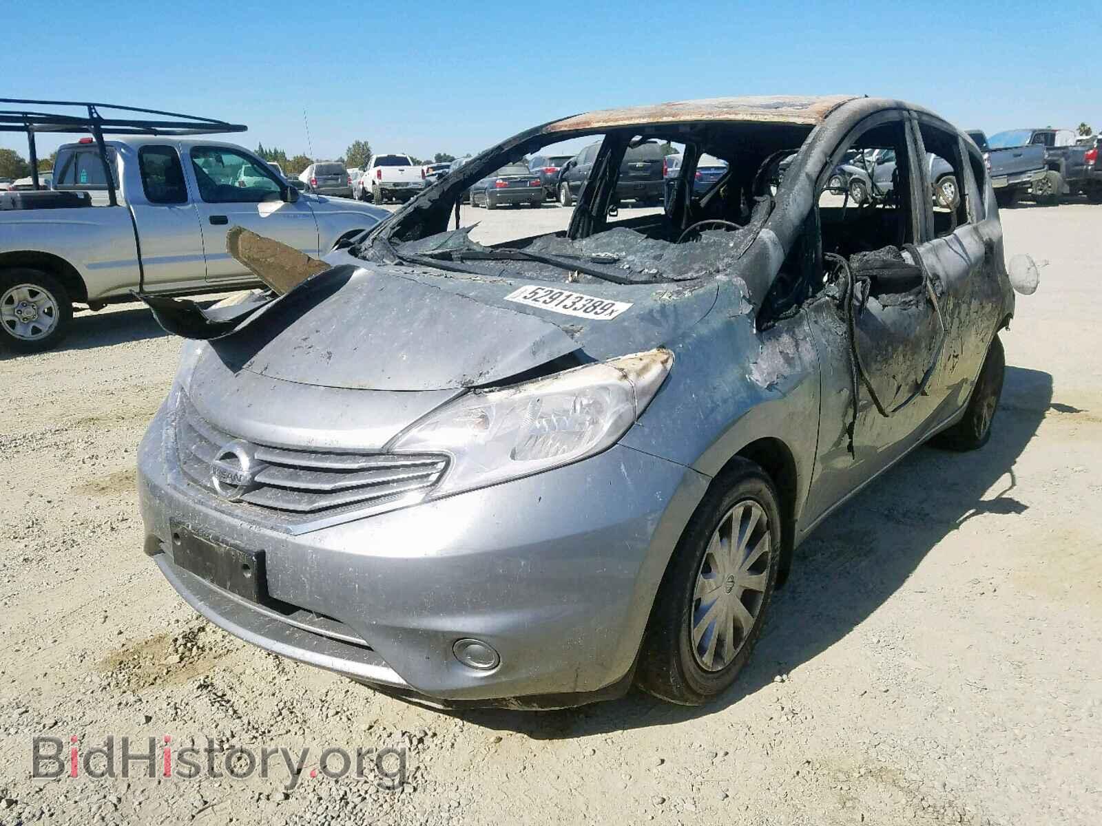 2014 NISSAN VERSA - VIN: 3N1CE2CP2EL423100 - Фото 2