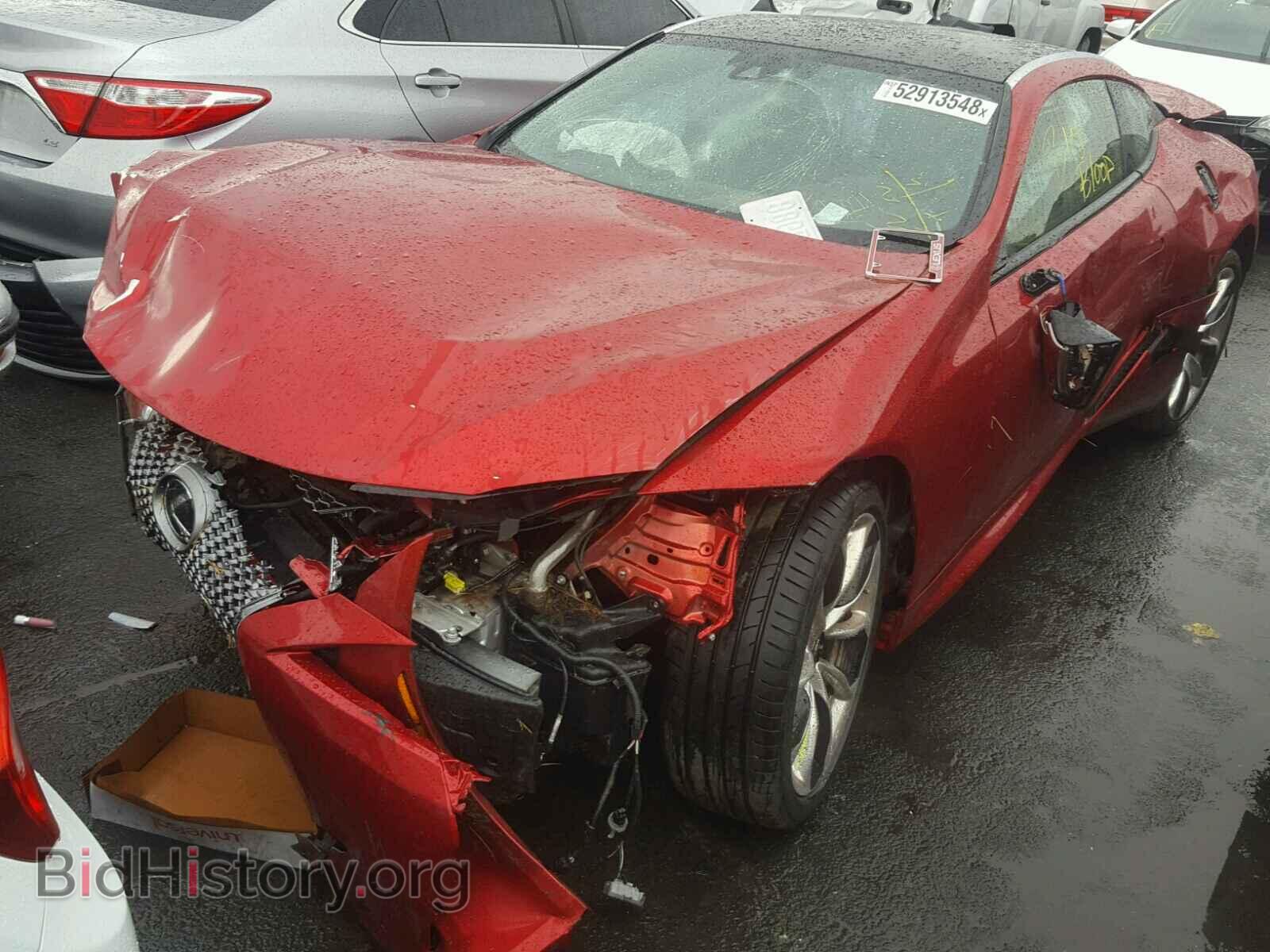 2018 LEXUS LC500 - VIN: JTHHP5AY4JA004272 - Фото 2