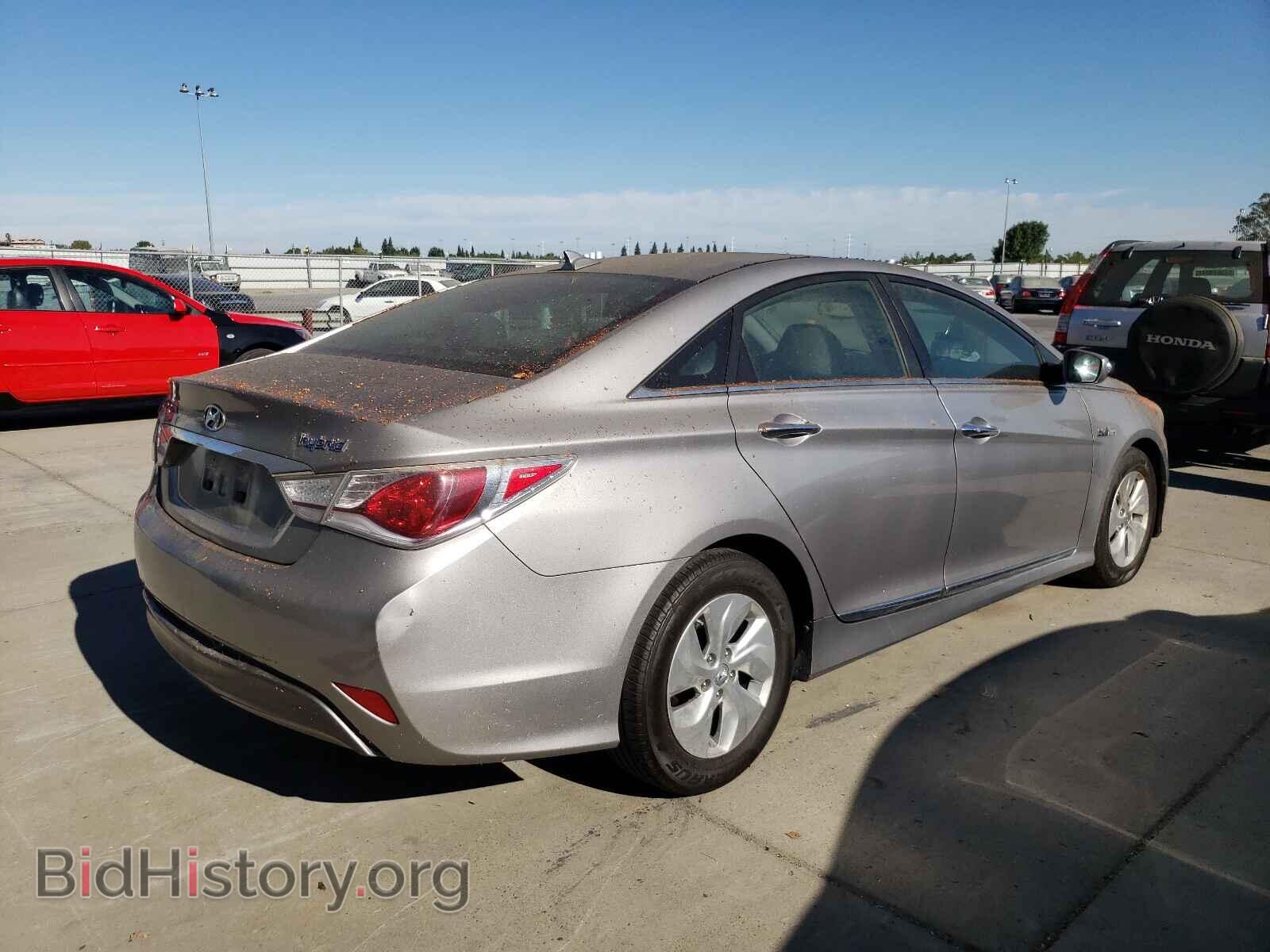 2013 HYUNDAI SONATA - VIN: KMHEC4A49DA073336 - Фото 4