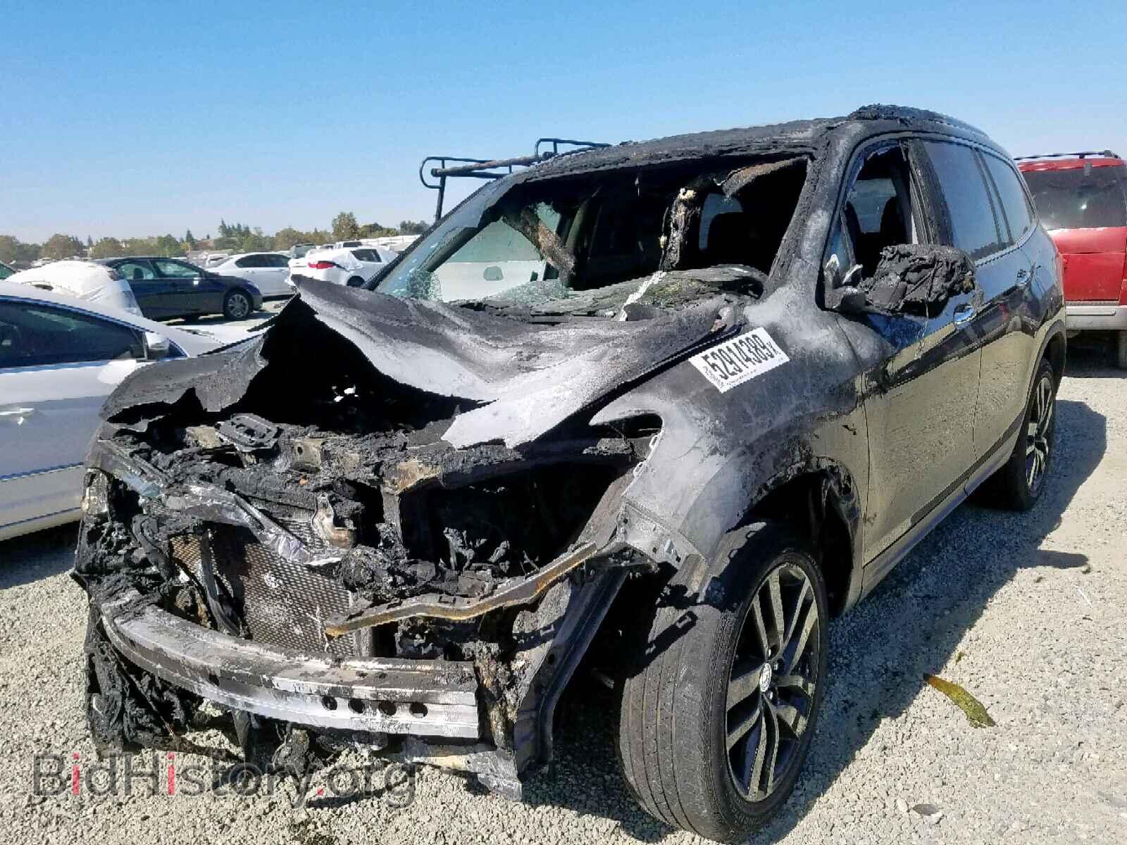 2017 HONDA PILOT ELIT - VIN: 5FNYF6H02HB031854 - Фото 2