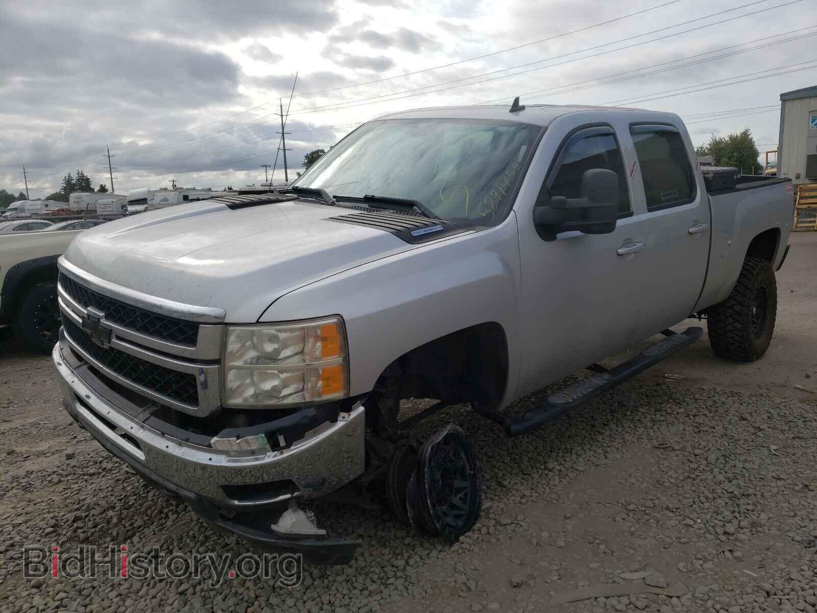 2011 CHEVROLET SILVERADO - VIN: 1GC1KYE84BF196293 - Фото 2
