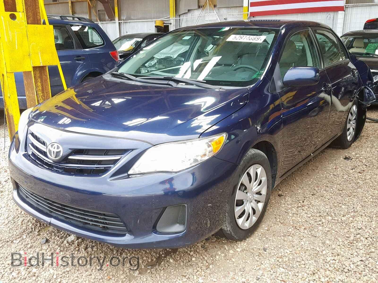 2013 TOYOTA COROLLA BA - VIN: 2T1BU4EE4DC008655 - Фото 2