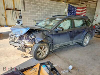 2014 Subaru OUTBACK, синий — VIN 4S4BRBAC7E3242949, Copart