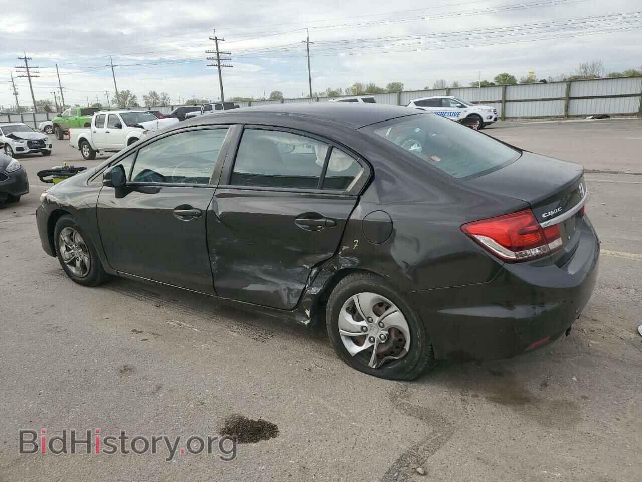 2013 HONDA CIVIC - VIN: 2HGFB2F53DH589390 - Фото 2