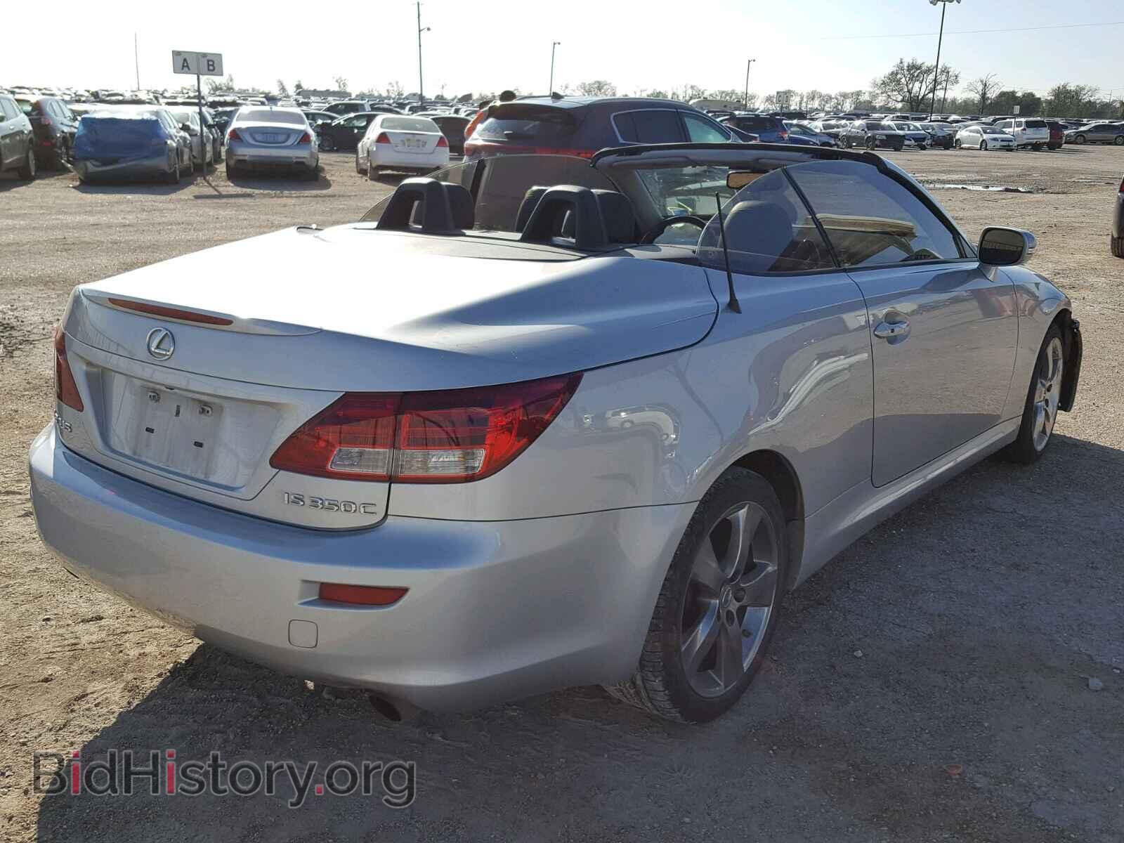 2010 LEXUS IS - VIN: JTHFE2C2XA2501549 - Фото 4