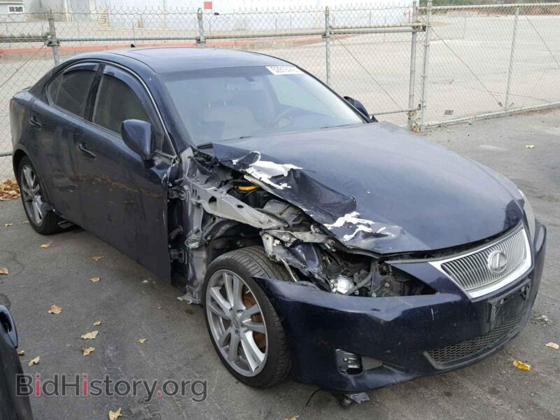 2007 Lexus IS IS250 (VIN JTHBK262775041454) — фото 1 из 10, Copart, повреждение: передняя часть