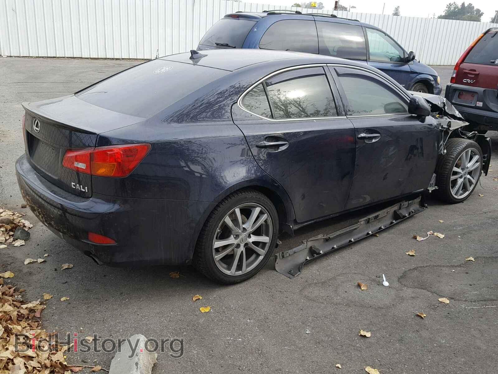 2007 LEXUS IS - VIN: JTHBK262775041454 - Photo 4
