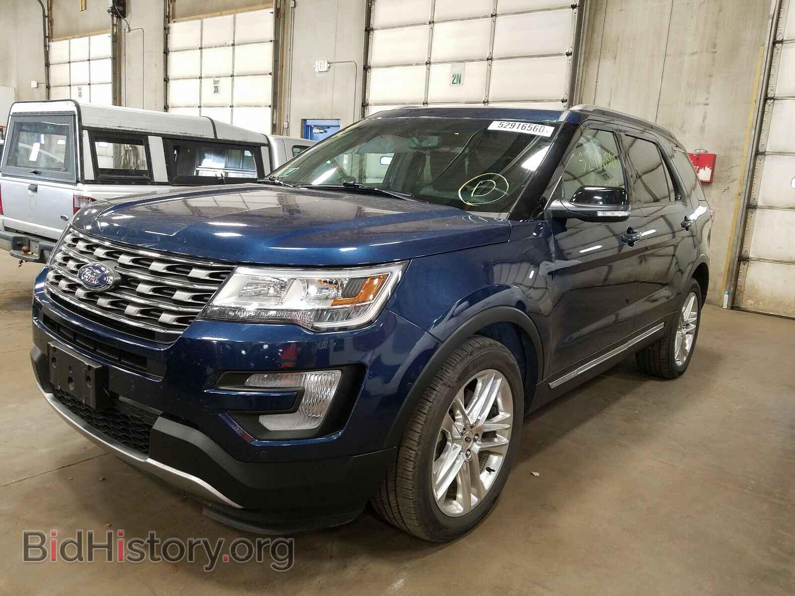 2016 FORD EXPLORER - VIN: 1FM5K8D86GGC66442 - Фото 2