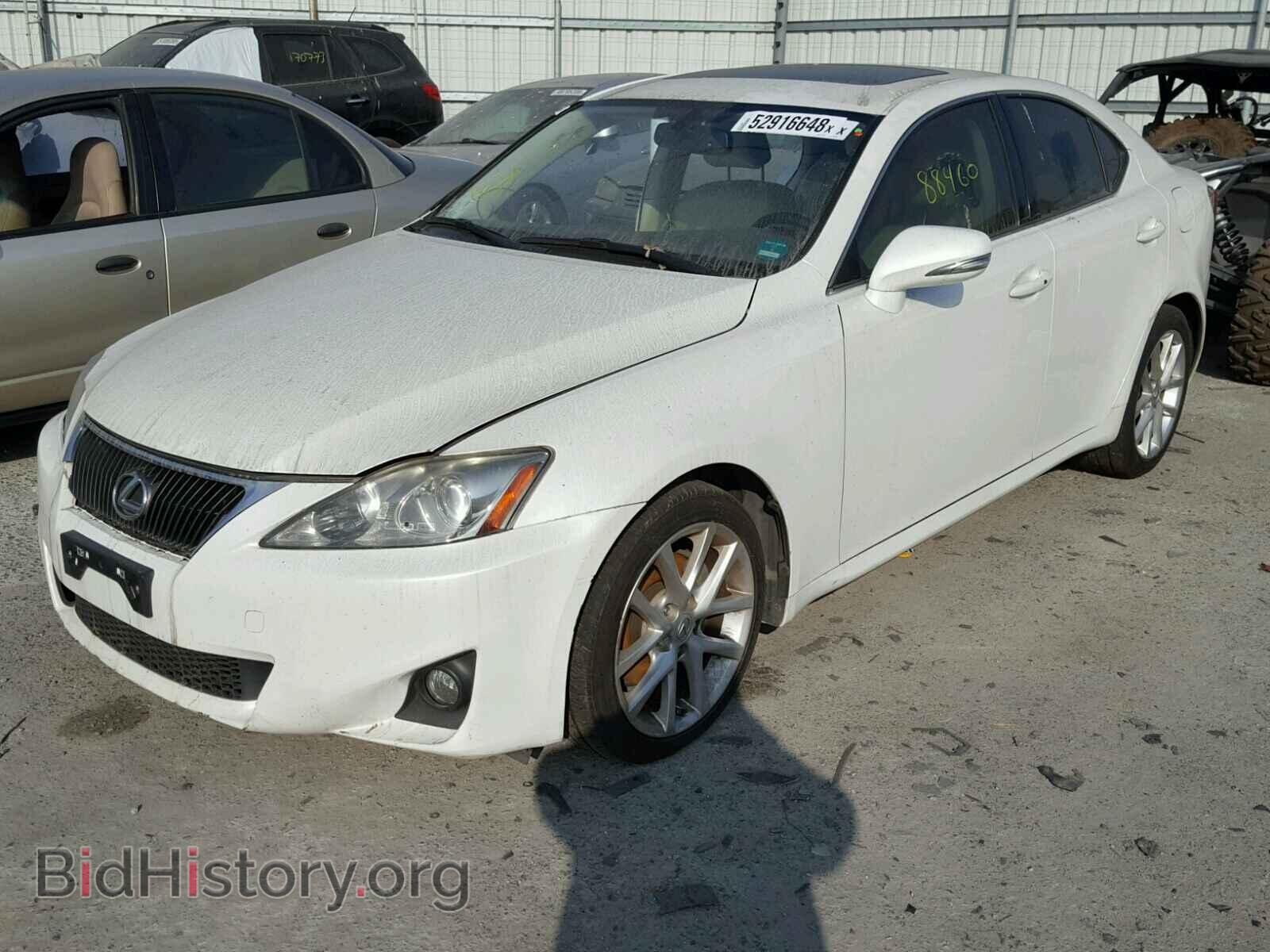 2012 LEXUS IS 250 - VIN: JTHBF5C25C5182737 - Фото 2