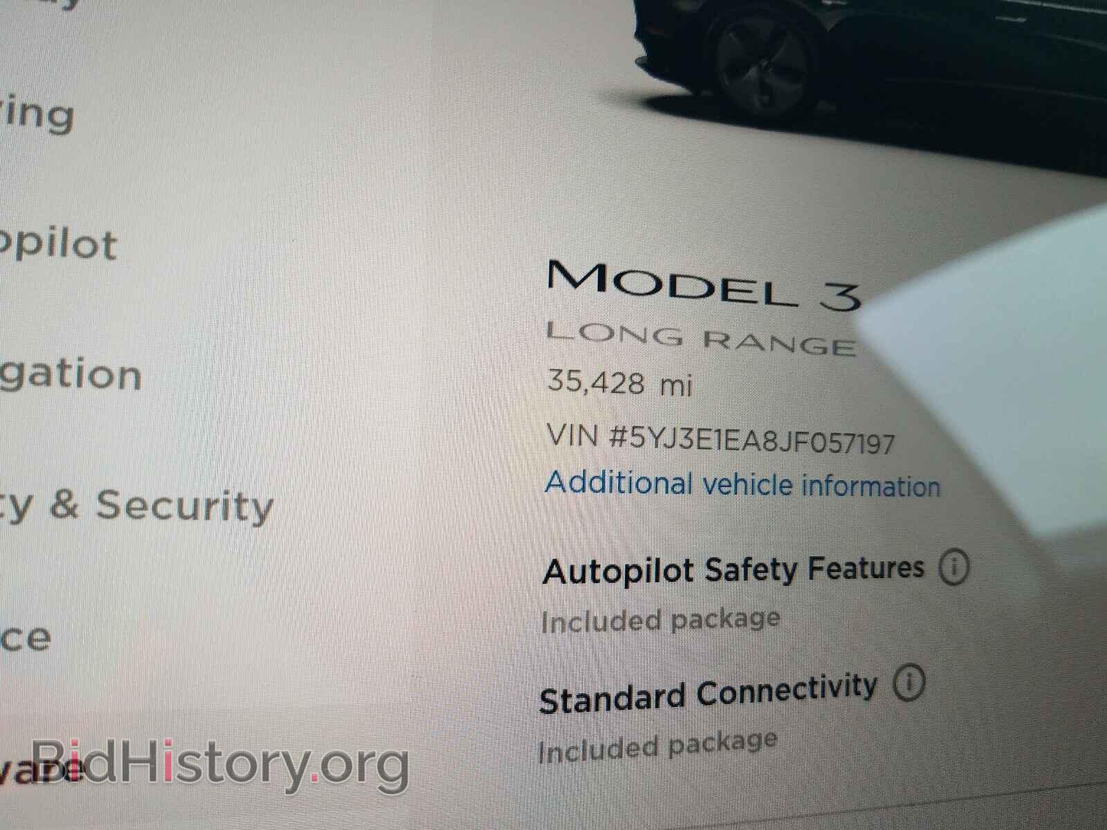 2018 TESLA MODEL 3 - VIN: 5YJ3E1EA8JF057197 - Photo 8