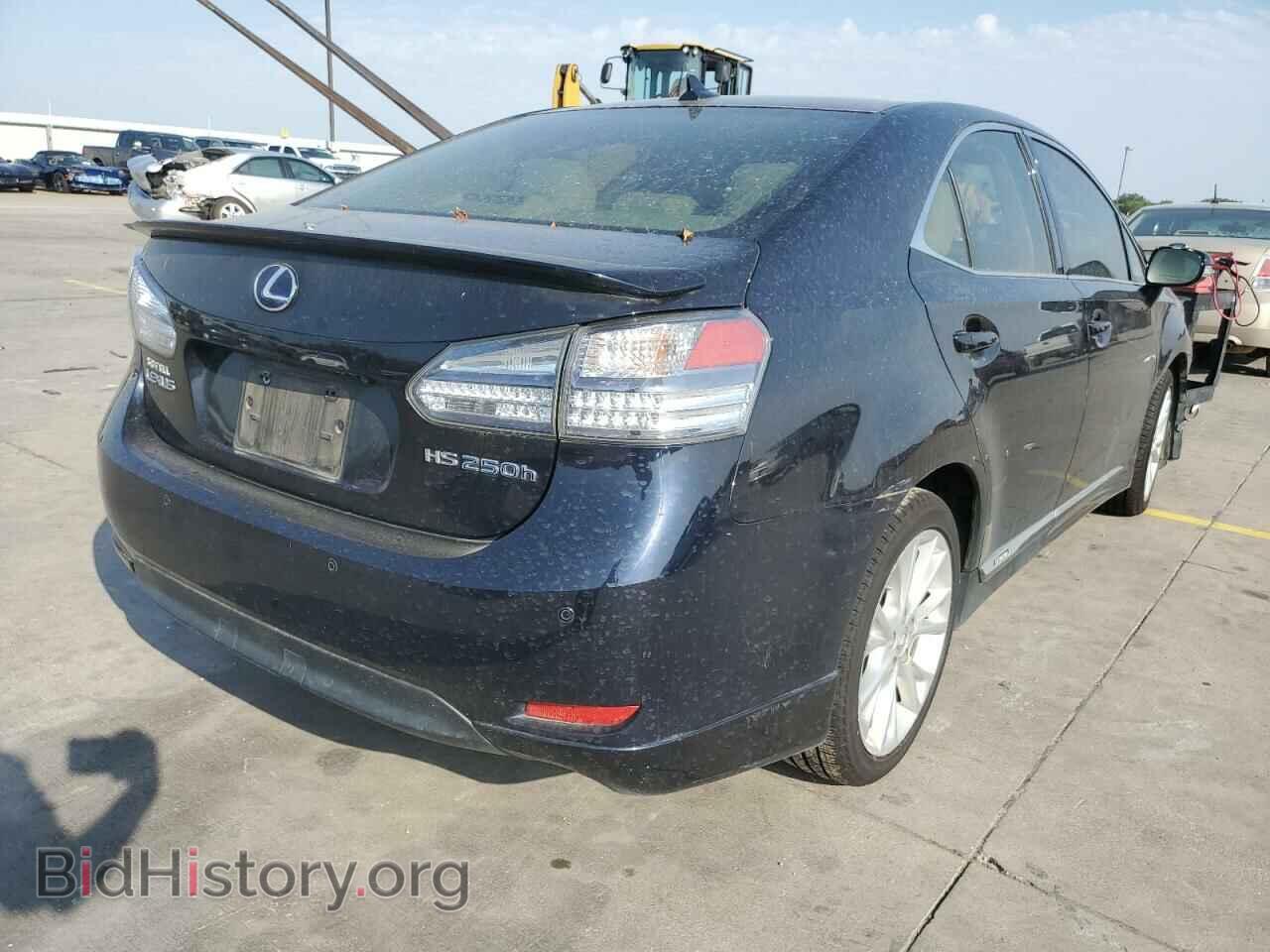 2010 LEXUS HS - VIN: JTHBB1BA8A2033878 - Фото 4
