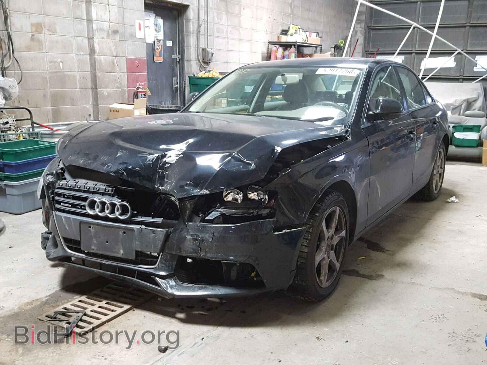 2009 AUDI A4 - VIN: WAULF78K59N013348 - Фото 2