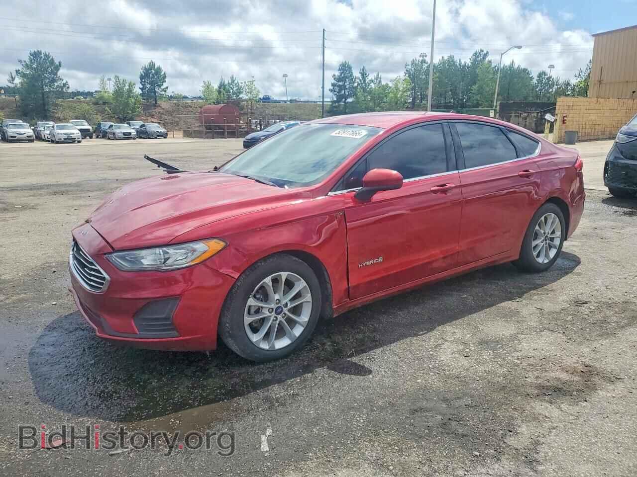 Photo 3FA6P0LU2KR256914 - FORD FUSION 2019