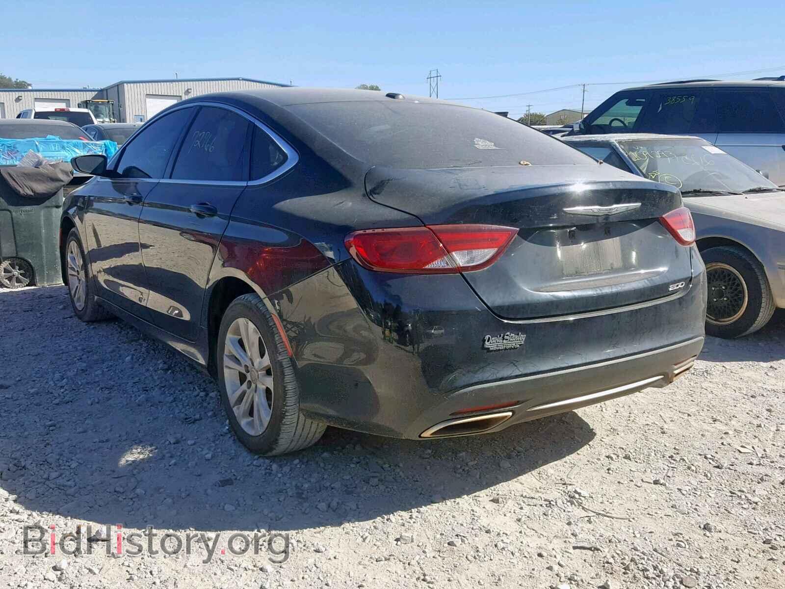 2016 CHRYSLER 200 - VIN: 1C3CCCAG7GN169239 - Фото 3