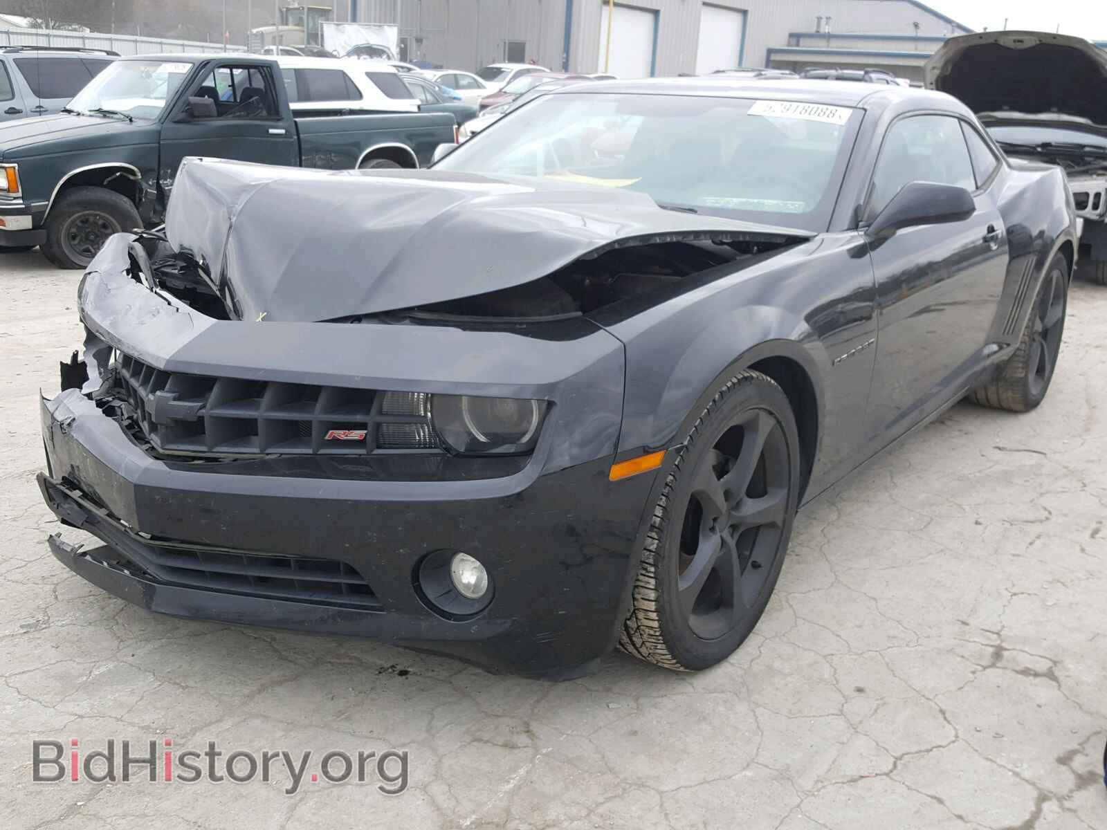 2013 CHEVROLET CAMARO - VIN: 2G1FB1E36D9155671 - Фото 2