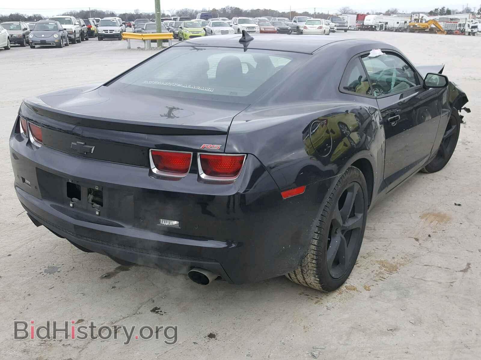 2013 CHEVROLET CAMARO - VIN: 2G1FB1E36D9155671 - Фото 4