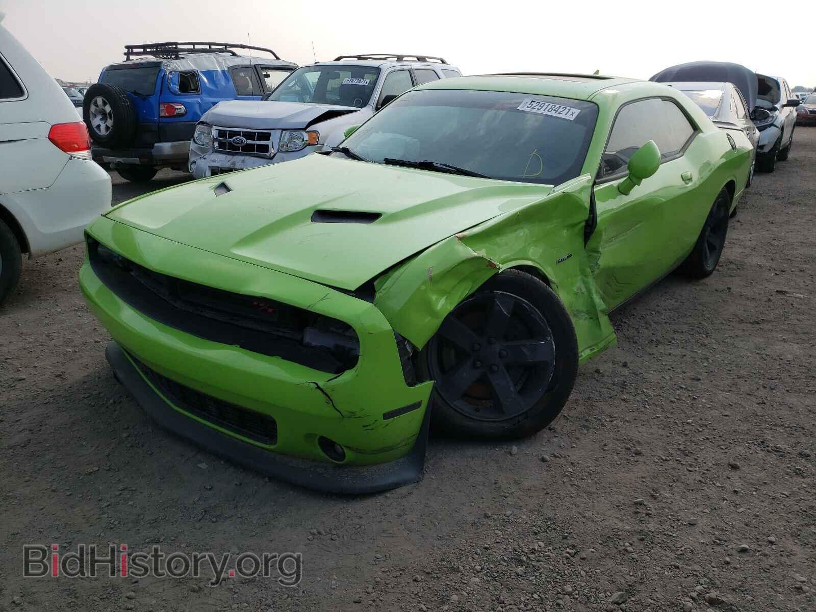 2015 DODGE CHALLENGER - VIN: 2C3CDZBT1FH701698 - Фото 2