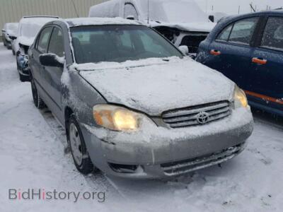 2003 Toyota COROLLA Corolla CE, серый — VIN 2T1BR32E53C777471, Copart