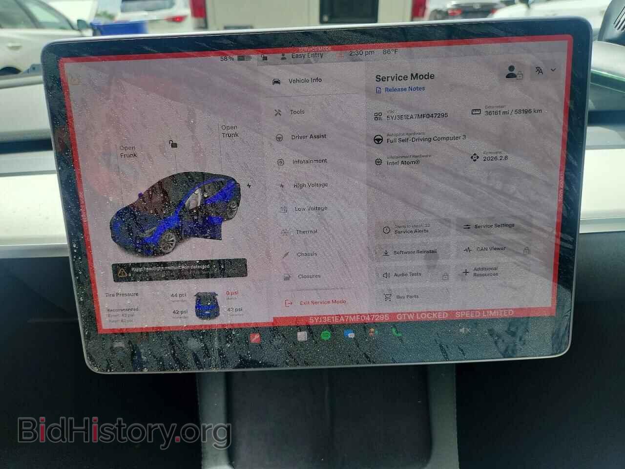 2021 TESLA MODEL 3 - VIN: 5YJ3E1EA7MF047295 - Фото 9