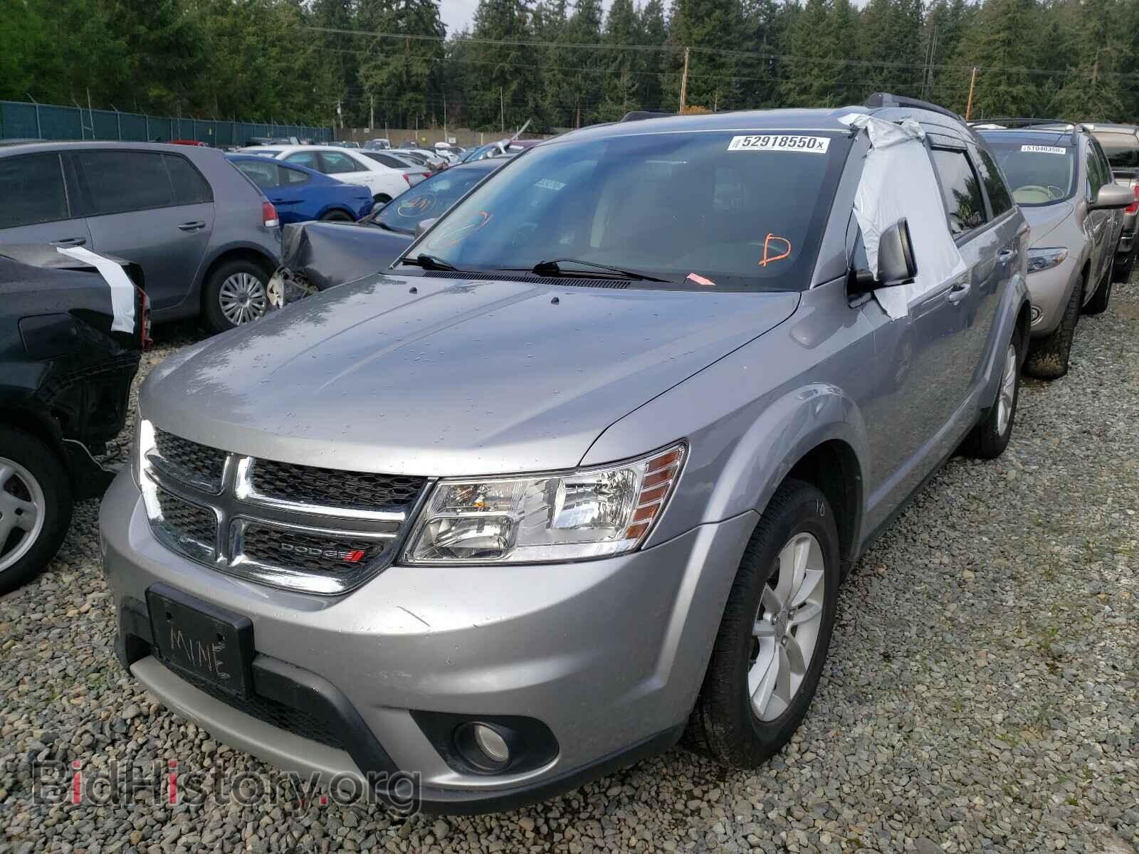 2016 DODGE JOURNEY - VIN: 3C4PDCBB1GT135407 - Фото 2