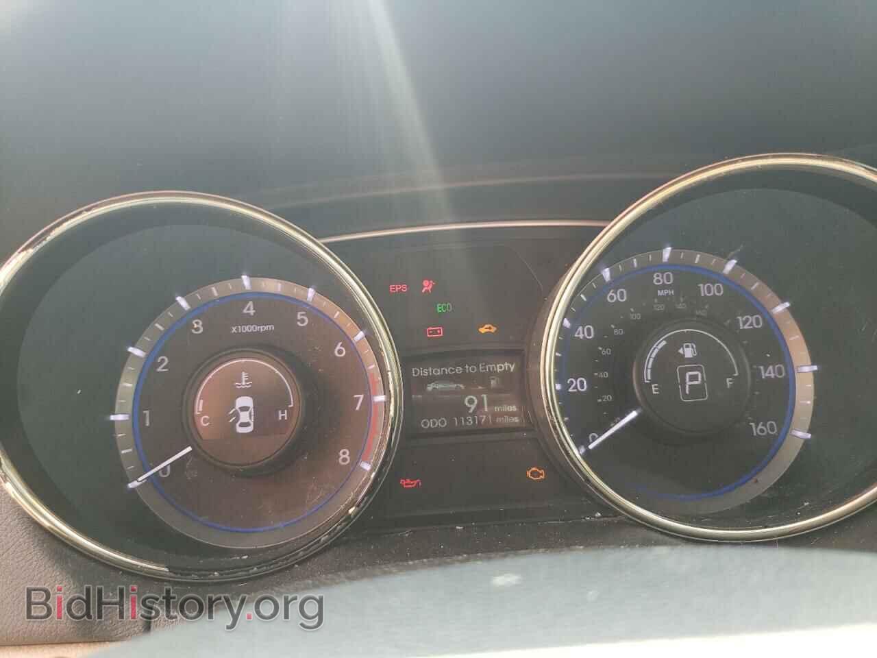 2013 HYUNDAI SONATA - VIN: 5NPEC4AC4DH695198 - Фото 9
