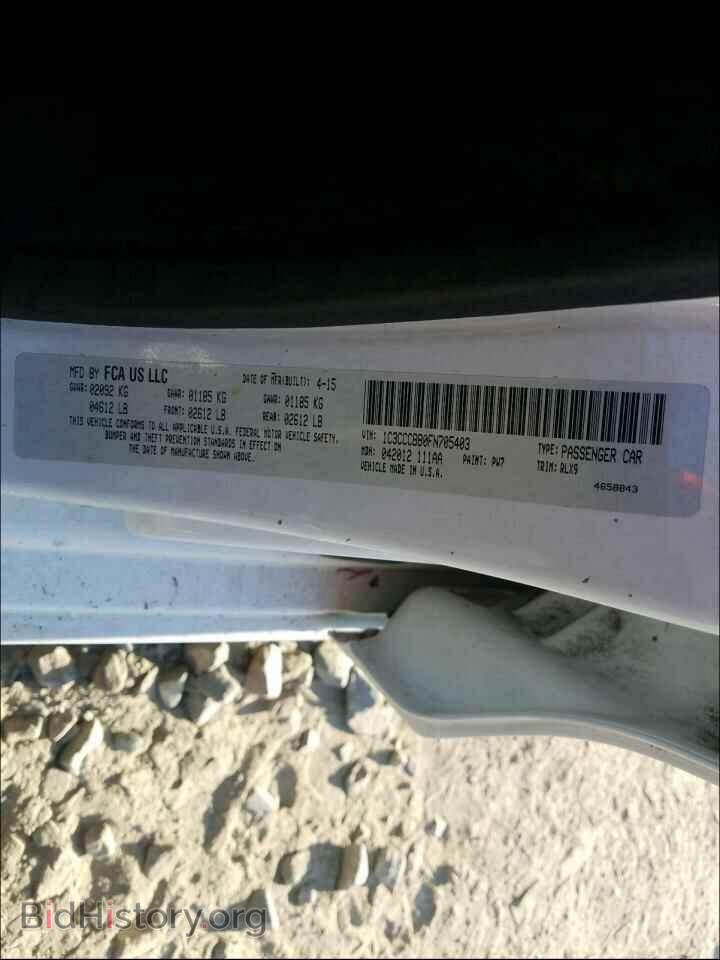 2015 CHRYSLER 200 - VIN: 1C3CCCBB0FN705403 - Photo 10