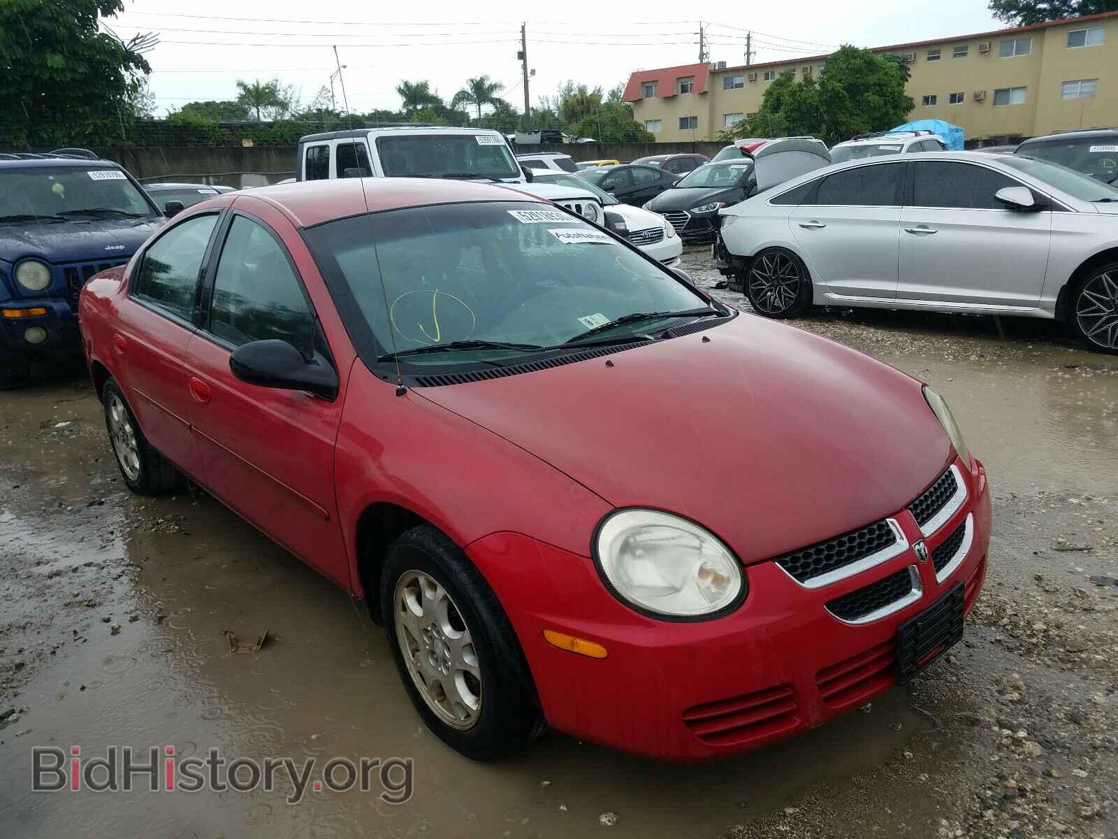 Photo 1B3ES56C74D570429 - DODGE NEON 2004