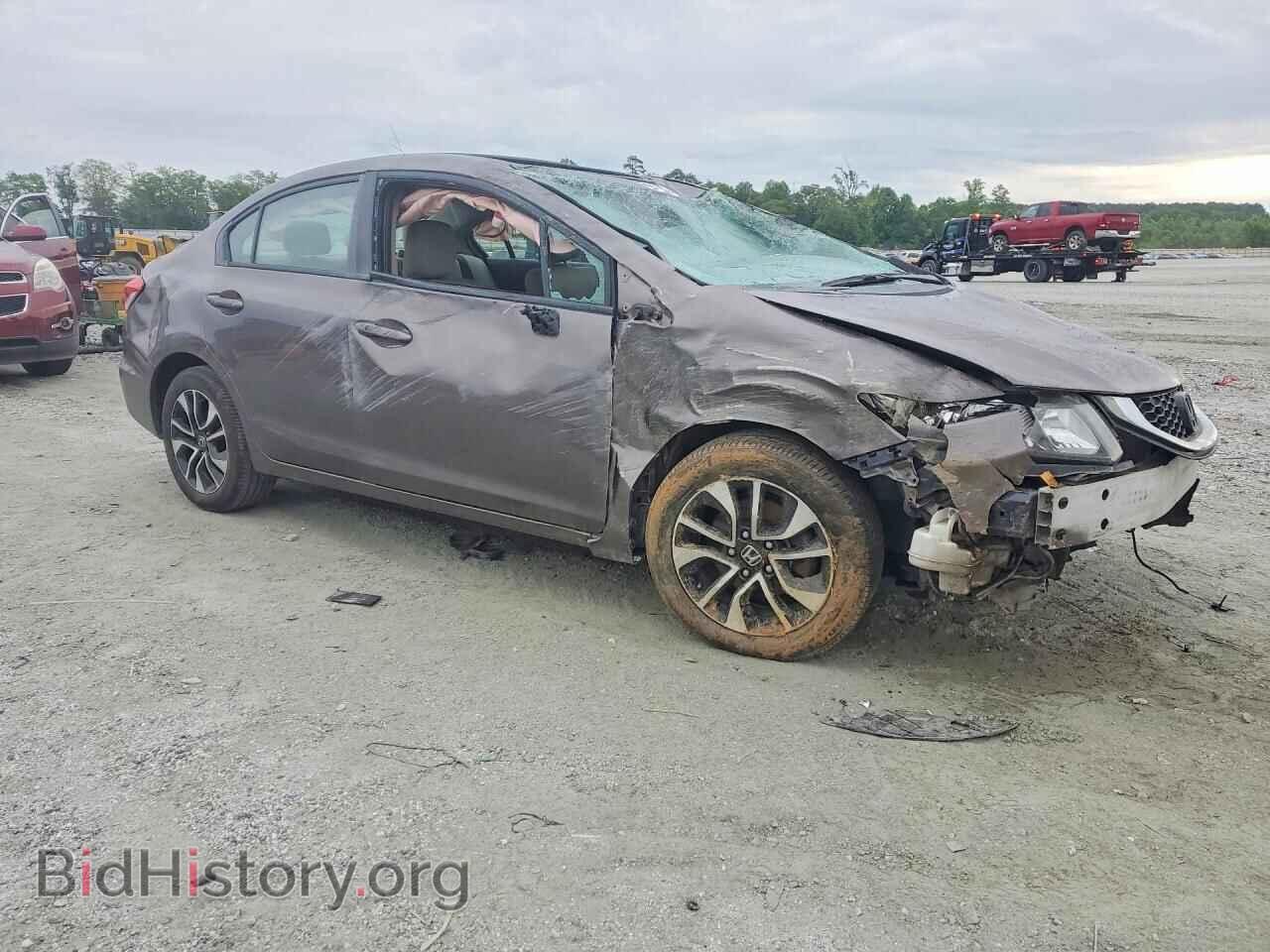 2015 HONDA CIVIC - VIN: 19XFB2F84FE221274 - Фото 4