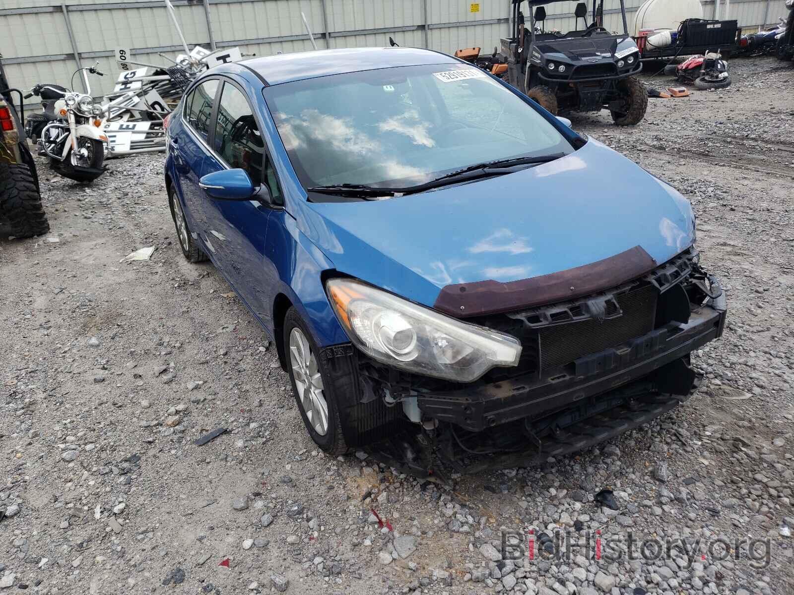 Photo KNAFX4A89E5050307 - KIA FORTE 2014