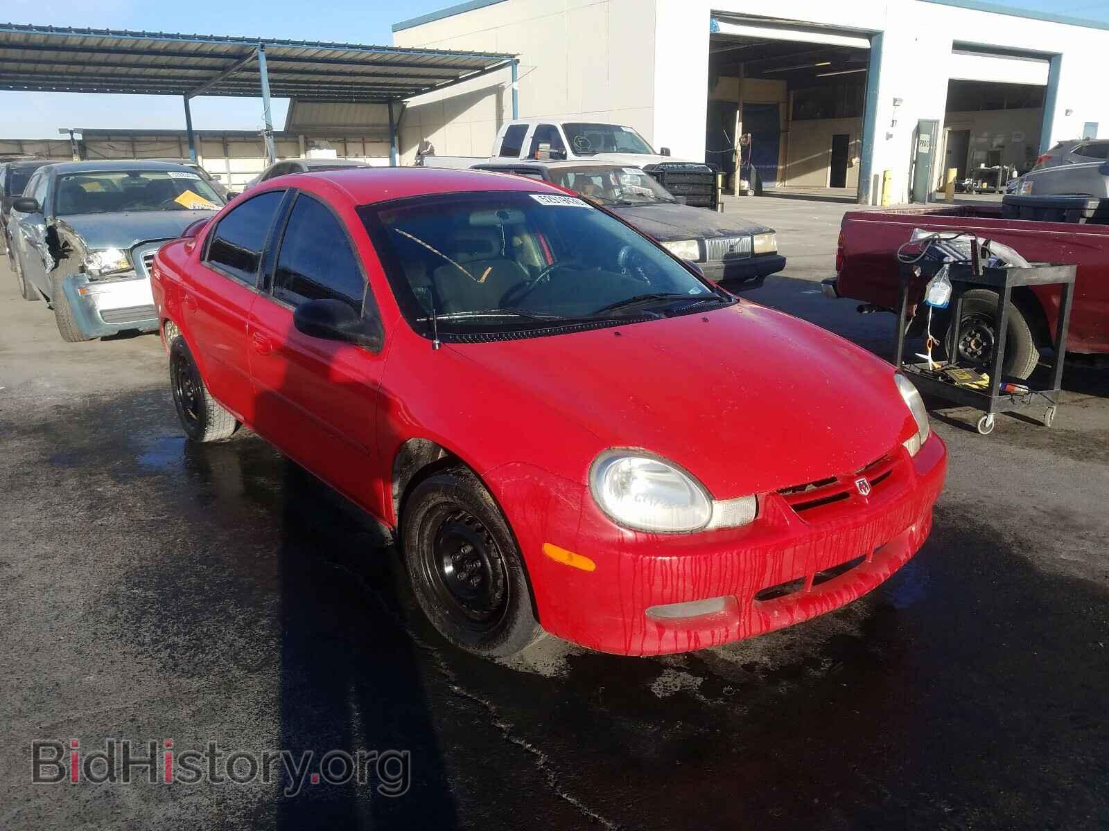 Photo 1B3ES16C32D550751 - DODGE NEON 2002