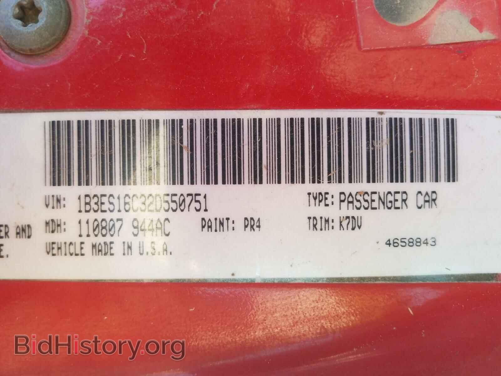 2002 DODGE NEON - VIN: 1B3ES16C32D550751 - Фото 10