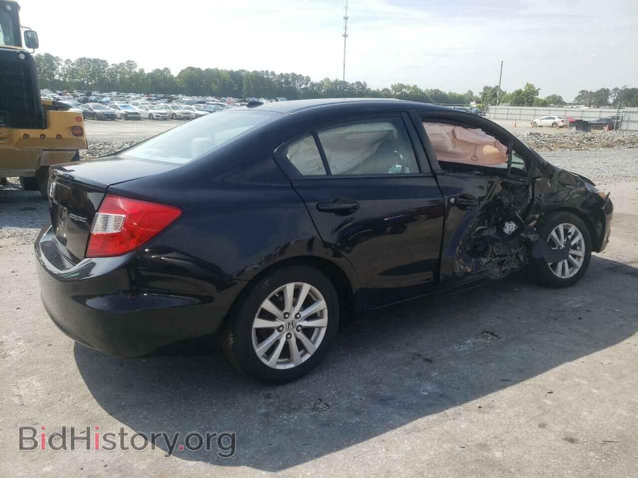 2012 HONDA CIVIC - VIN: 19XFB2F87CE334910 - Фото 3