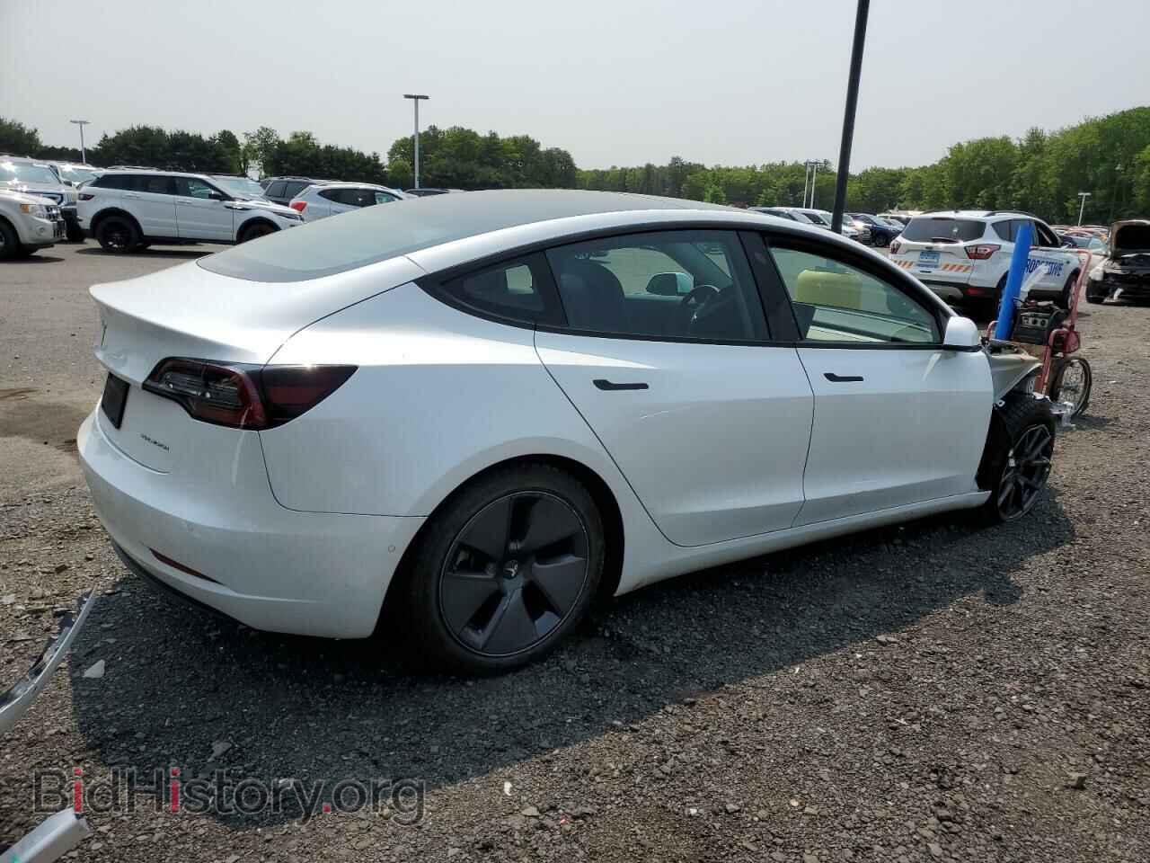 2021 TESLA MODEL 3 - VIN: 5YJ3E1EB6MF862211 - Фото 3