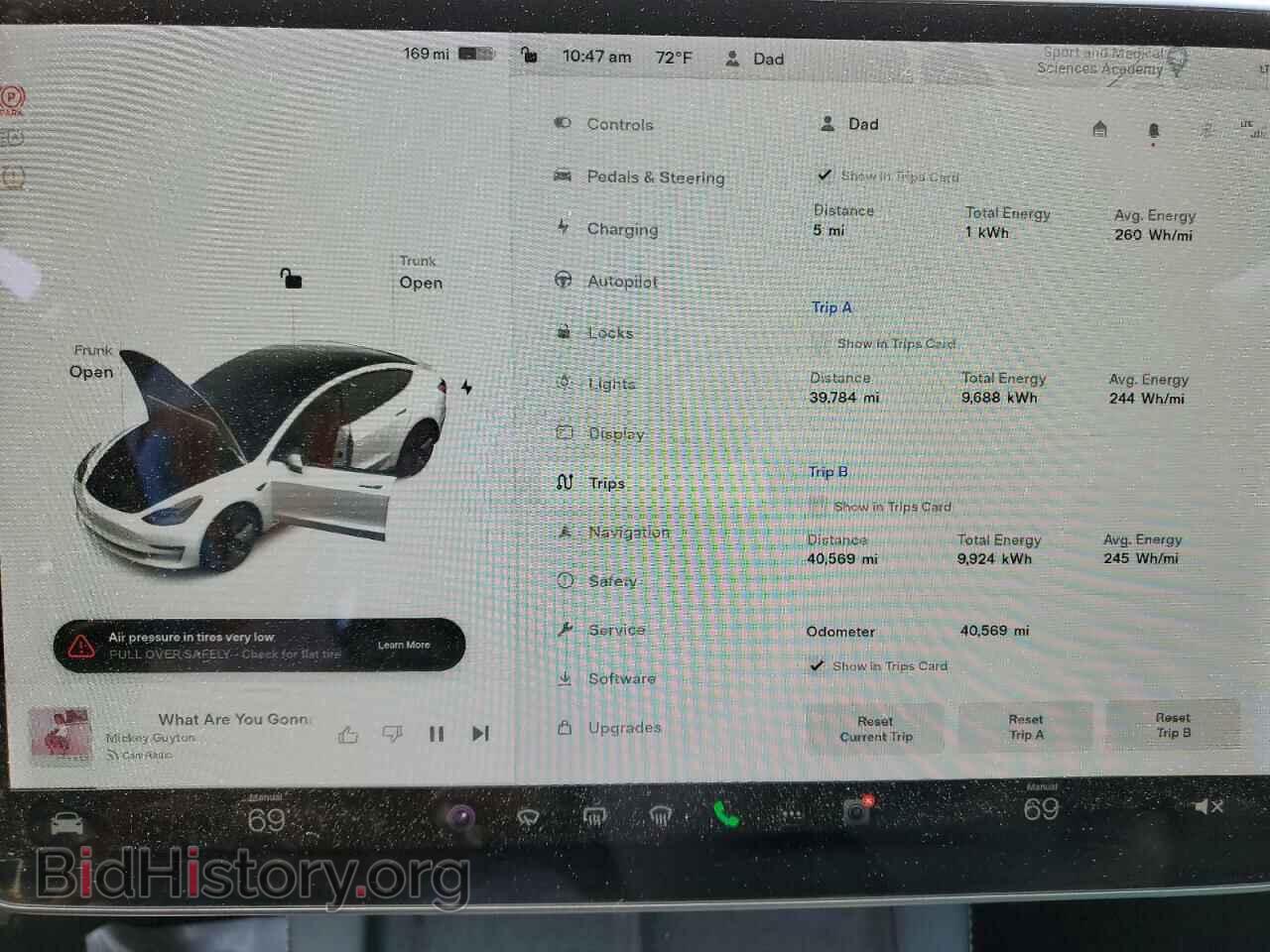 2021 TESLA MODEL 3 - VIN: 5YJ3E1EB6MF862211 - Фото 9