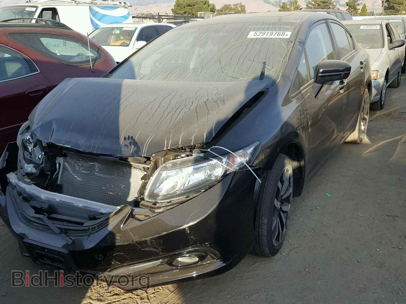 2014 HONDA CIVIC - VIN: 19XFB2F92EE214346 - Фото 2