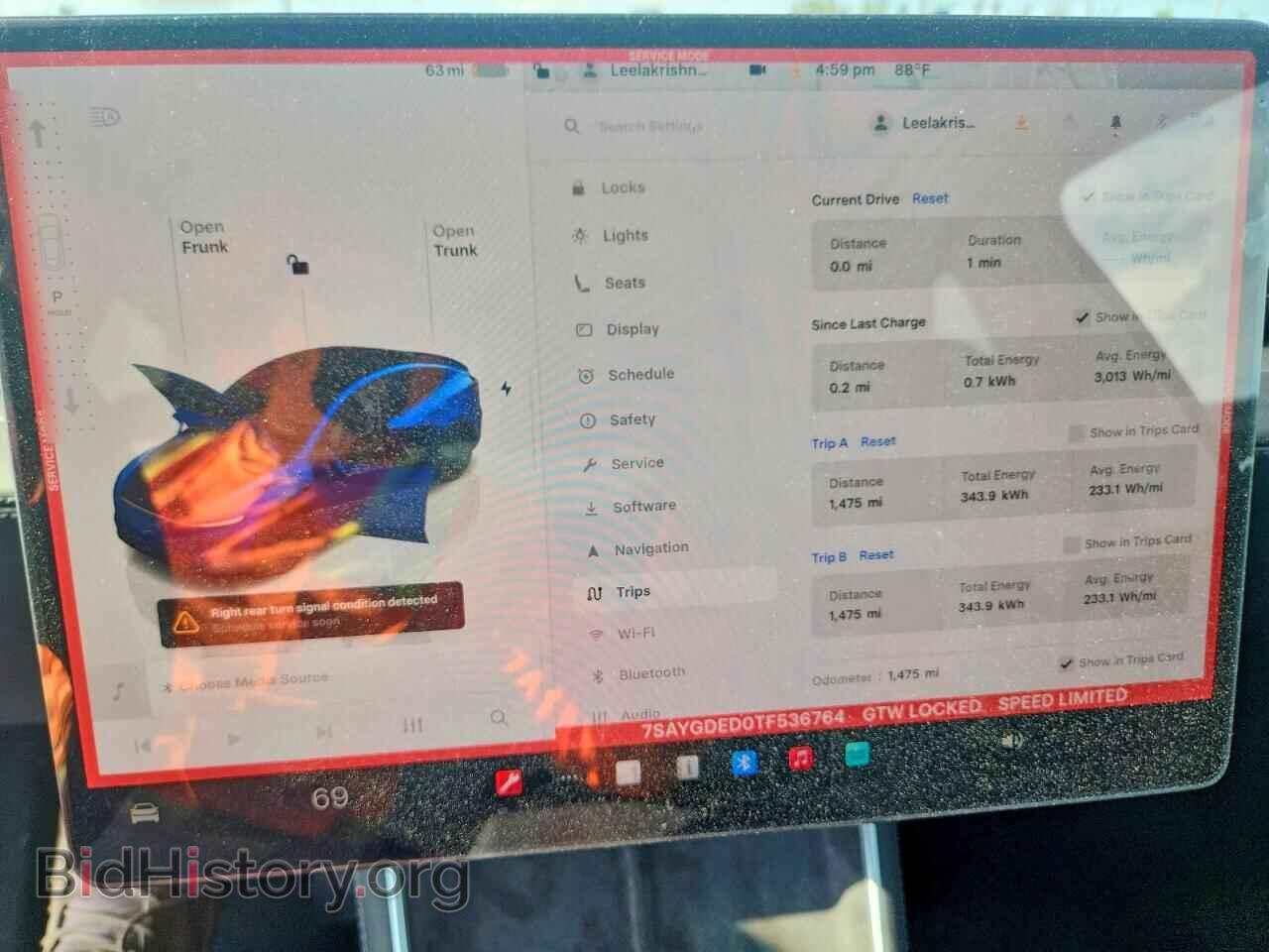 2026 TESLA MODEL Y - VIN: 7SAYGDED0TF536764 - Фото 9