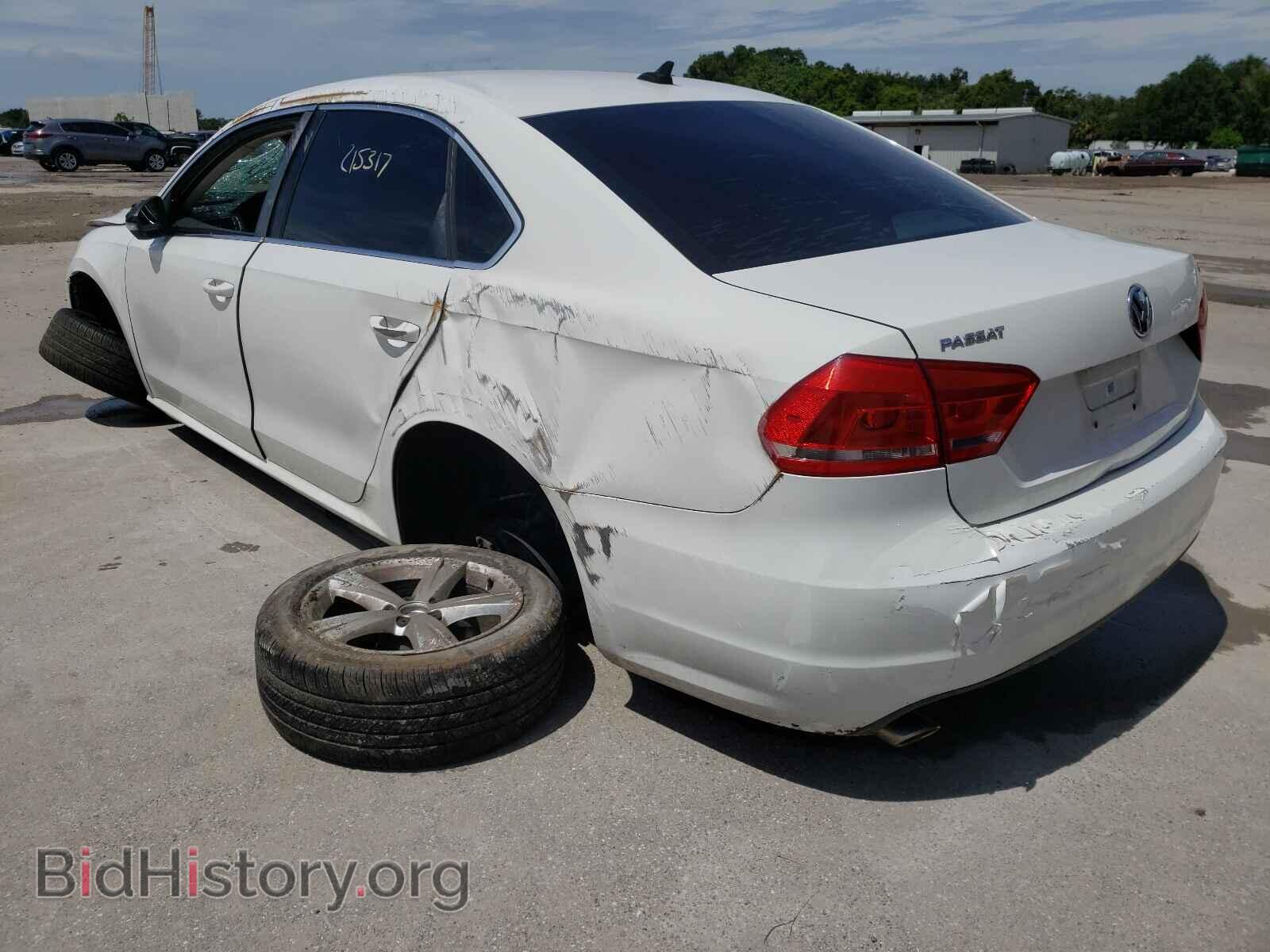 2013 VOLKSWAGEN PASSAT - VIN: 1VWBP7A33DC014451 - Фото 3