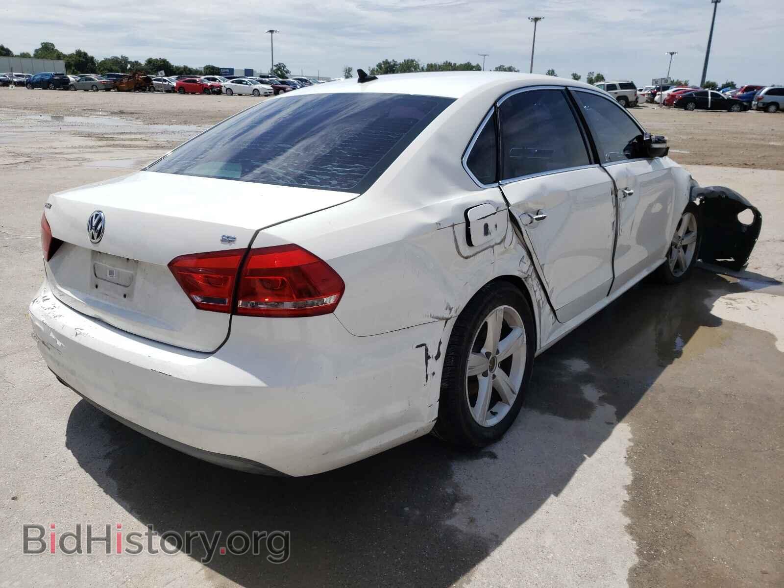 2013 VOLKSWAGEN PASSAT - VIN: 1VWBP7A33DC014451 - Фото 4